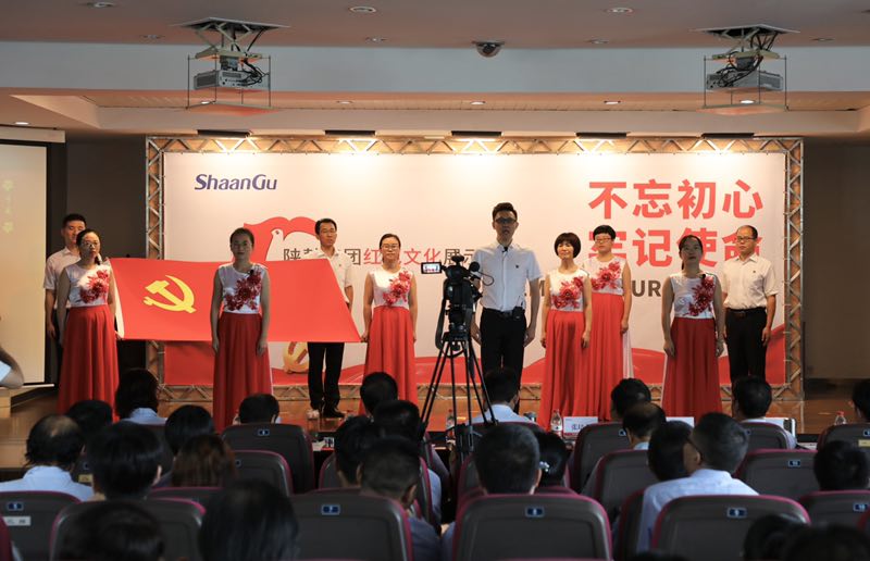 1563329314111977.jpg 陜鼓戰(zhàn)略黨支部、投資證券黨支部聯(lián)合參賽隊(duì)表演主題朗誦《七月的天空》.jpg